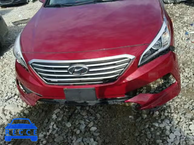 2015 HYUNDAI SONATA SE 5NPE24AF4FH084961 зображення 8