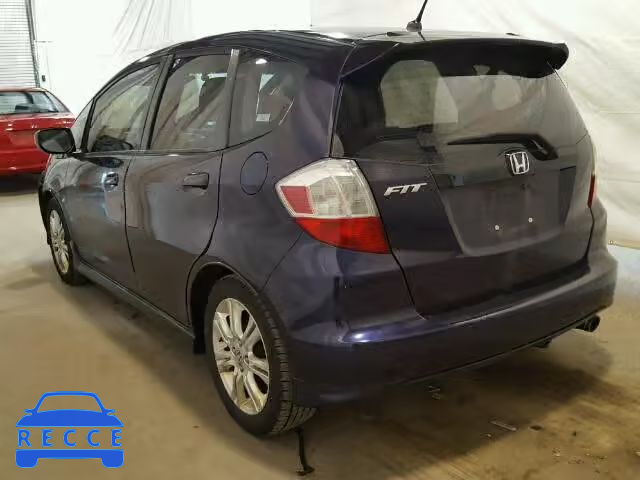 2009 HONDA FIT SPORT JHMGE88469S033137 image 2