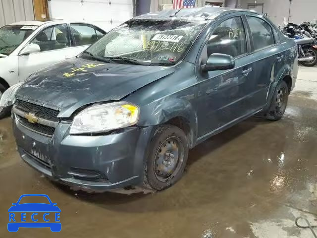 2010 CHEVROLET AVEO LS/LT KL1TD5DE1AB102425 image 1