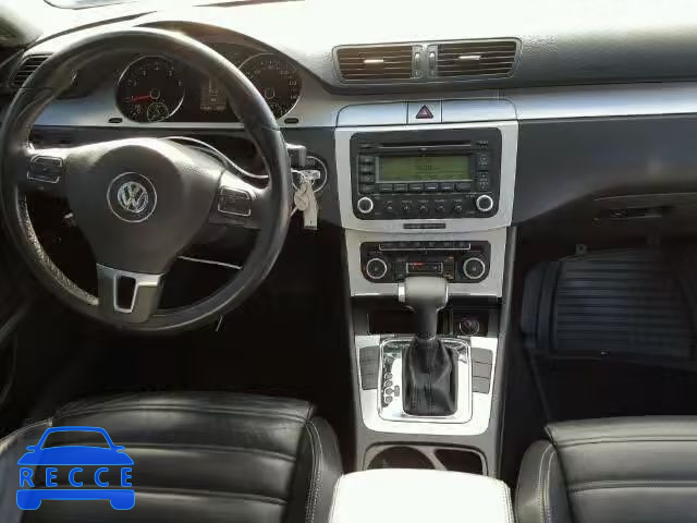 2009 VOLKSWAGEN CC LUXURY WVWHL73C29E544430 image 8