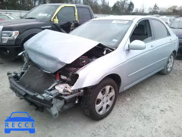 2007 KIA SPECTRA EX KNAFE121X75405476 image 1