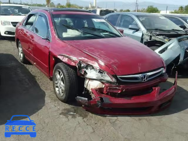 2007 HONDA ACCORD EX 1HGCM56897A166258 image 0