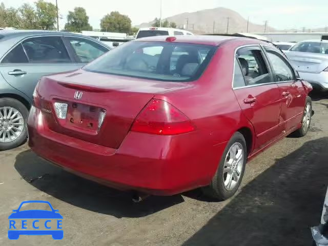 2007 HONDA ACCORD EX 1HGCM56897A166258 image 3