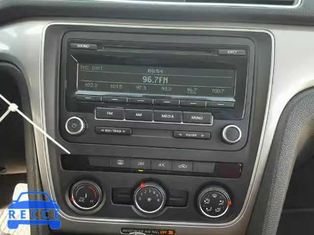 2013 VOLKSWAGEN PASSAT S 1VWAP7A30DC031283 image 9