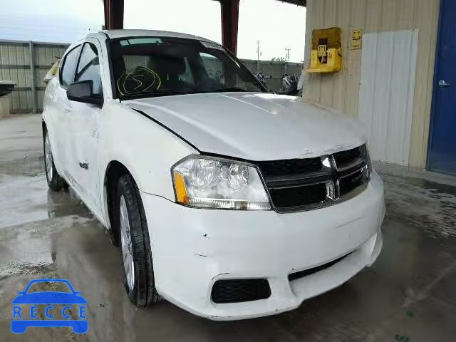 2013 DODGE AVENGER SE 1C3CDZAB3DN633952 image 0