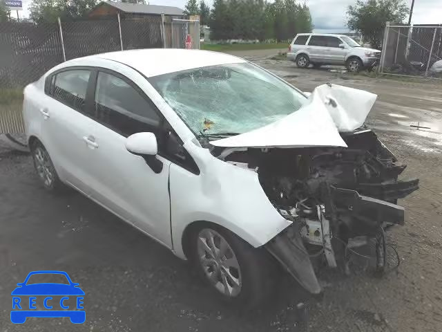 2014 KIA RIO LX KNADM4A39E6393911 image 0