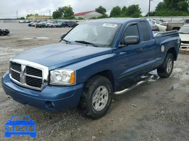 2005 DODGE DAKOTA SLT 1D7HW42N65S156286 image 1