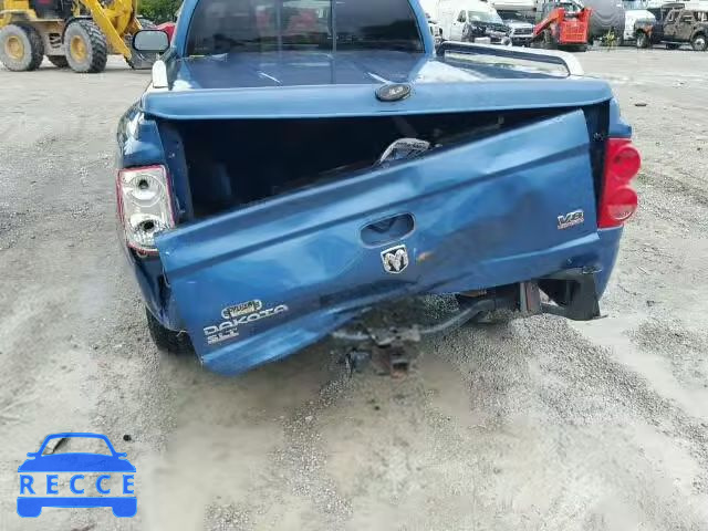 2005 DODGE DAKOTA SLT 1D7HW42N65S156286 зображення 8