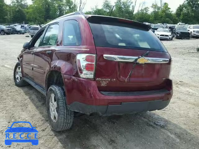 2007 CHEVROLET EQUINOX LS 2CNDL23F576235978 image 2