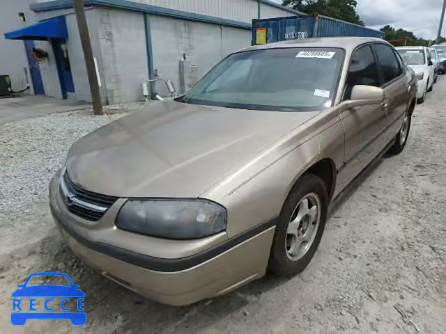 2004 CHEVROLET IMPALA 2G1WF52E249298084 зображення 1