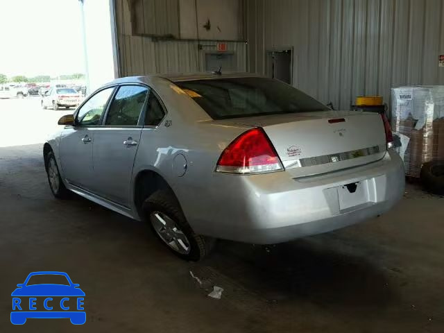 2009 CHEVROLET IMPALA LS 2G1WB57K091178865 image 2