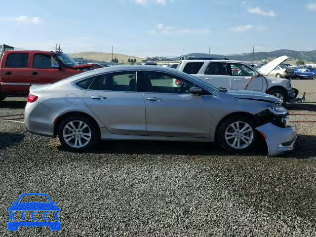 2015 CHRYSLER 200 LIMITE 1C3CCCABXFN529428 зображення 9