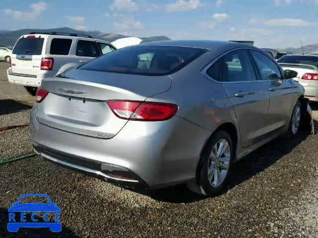 2015 CHRYSLER 200 LIMITE 1C3CCCABXFN529428 зображення 3