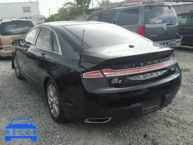 2014 LINCOLN MKZ HYBRID 3LN6L2LU2ER831059 image 2