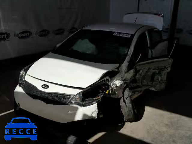 2015 KIA RIO LX KNADM4A30F6452619 image 1