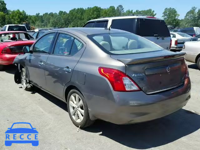 2014 NISSAN VERSA S/S 3N1CN7AP6EL875647 зображення 2