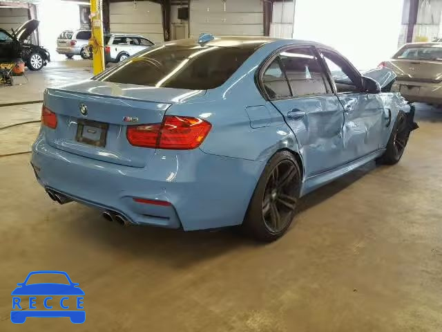 2015 BMW M3 WBS3C9C55FJ276444 зображення 3