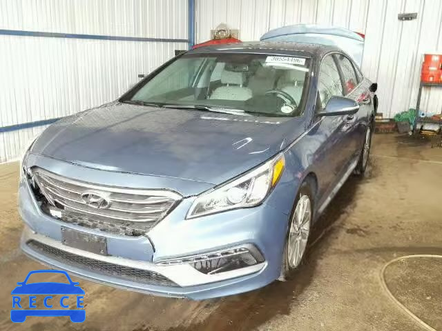 2015 HYUNDAI SONATA SPO 5NPE34AF9FH081616 зображення 1