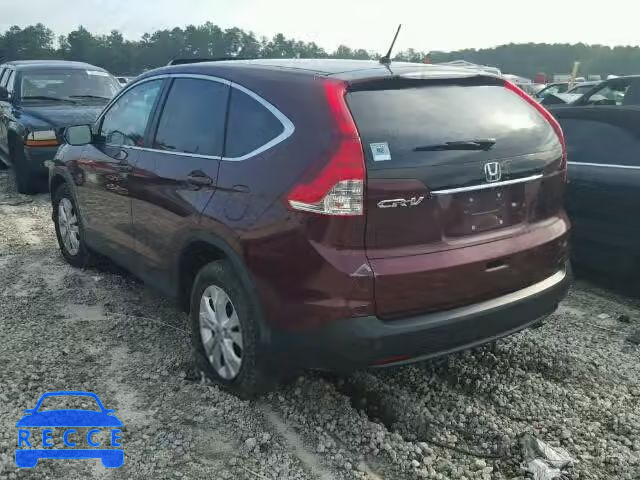 2013 HONDA CR-V EX 5J6RM3H59DL048723 image 2