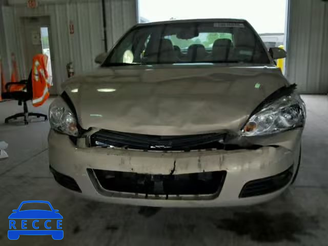 2008 CHEVROLET IMPALA LT 2G1WC583689208150 зображення 9