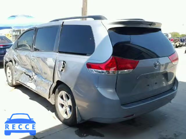 2013 TOYOTA SIENNA LE 5TDKK3DC9DS315598 image 2