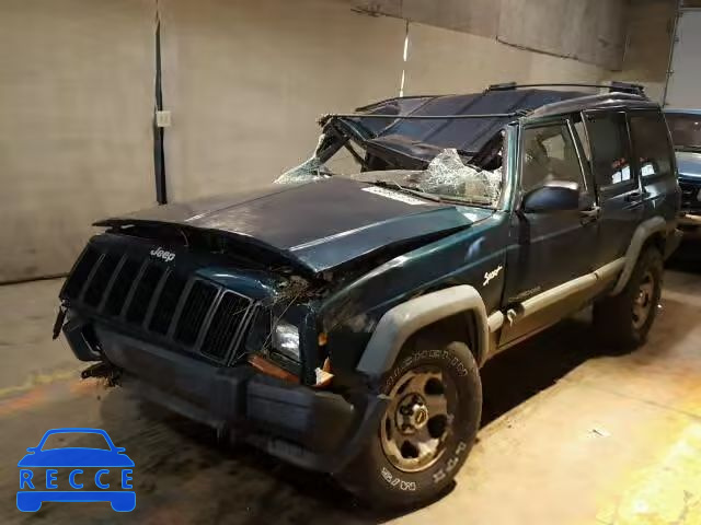 1998 JEEP CHEROKEE S 1J4FJ68S1WL218949 image 1