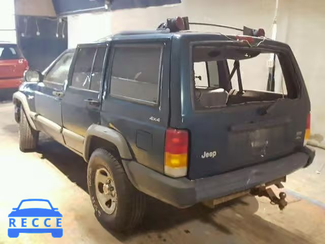 1998 JEEP CHEROKEE S 1J4FJ68S1WL218949 image 2