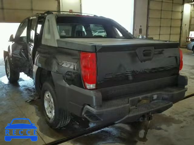 2003 CHEVROLET AVALANCHE 3GNEK13T33G168962 зображення 2