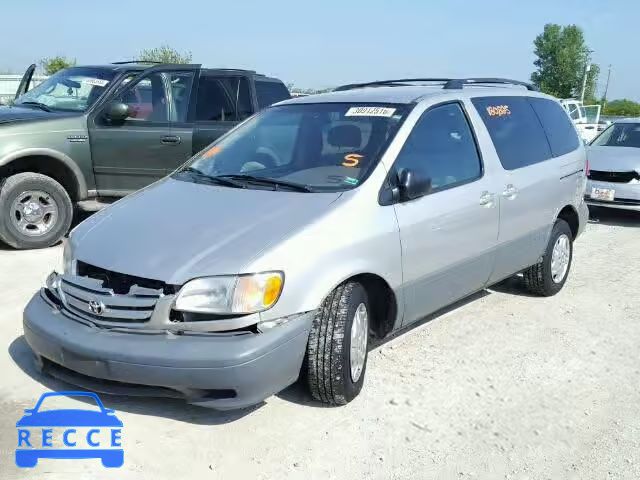 2001 TOYOTA SIENNA LE/ 4T3ZF13C71U359862 зображення 1