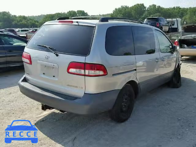 2001 TOYOTA SIENNA LE/ 4T3ZF13C71U359862 зображення 3