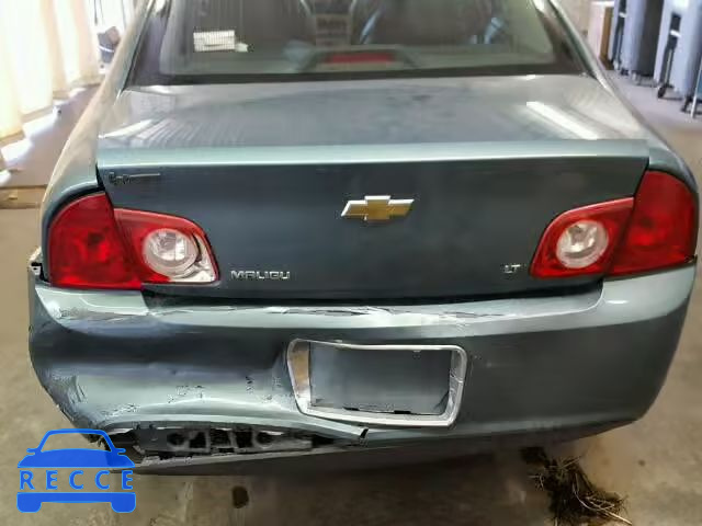 2009 CHEVROLET MALIBU 1LT 1G1ZH57B49F180512 image 8