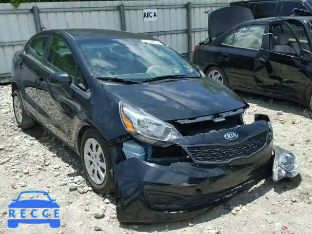 2014 KIA RIO LX KNADM4A31E6327580 image 0