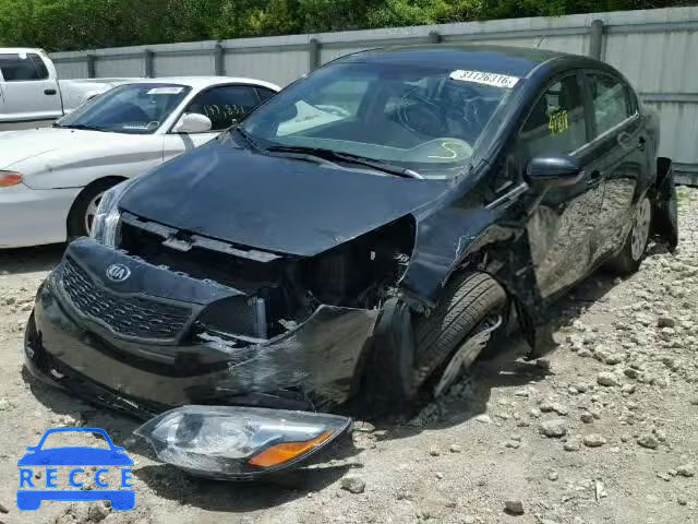 2014 KIA RIO LX KNADM4A31E6327580 image 1