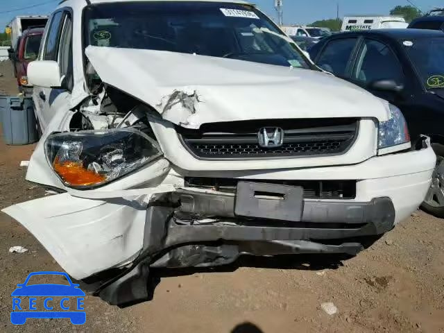 2003 HONDA PILOT EX 2HKYF18463H533539 image 8