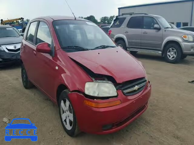 2006 CHEVROLET AVEO/LS KL1TD66626B598192 image 0