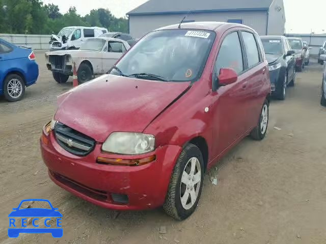 2006 CHEVROLET AVEO/LS KL1TD66626B598192 зображення 1