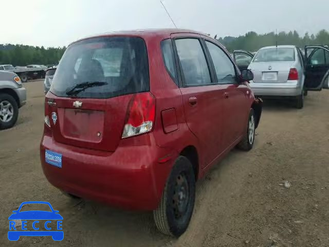 2006 CHEVROLET AVEO/LS KL1TD66626B598192 зображення 3