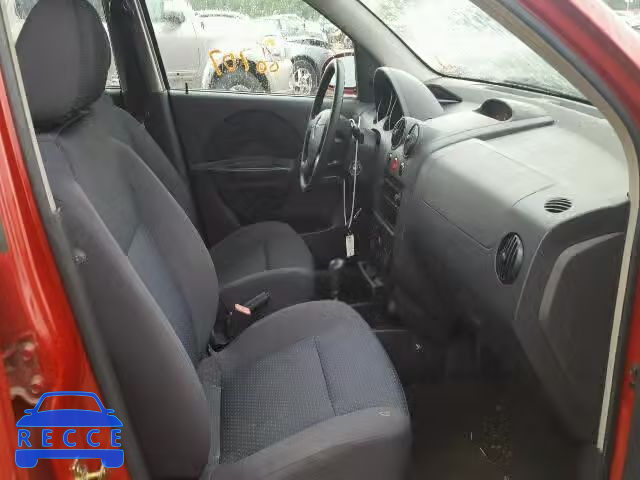 2006 CHEVROLET AVEO/LS KL1TD66626B598192 зображення 4