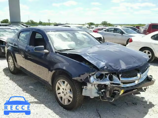 2014 DODGE AVENGER SE 1C3CDZAB9EN187713 image 0