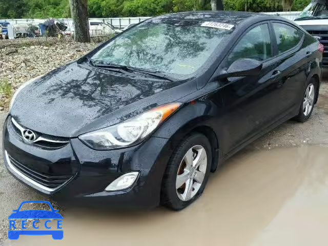 2012 HYUNDAI ELANTRA GL KMHDH4AE1CU332842 image 1