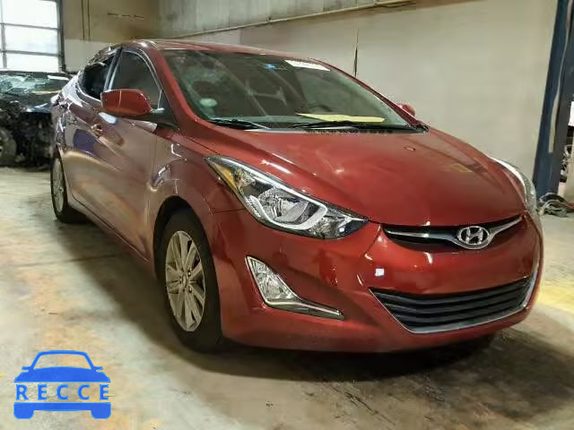 2016 HYUNDAI ELANTRA SE 5NPDH4AE0GH654571 зображення 0