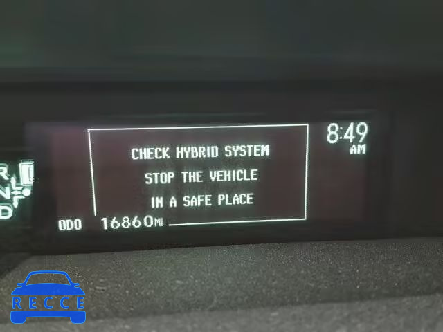 2015 TOYOTA PRIUS JTDKN3DU8F1897595 image 7