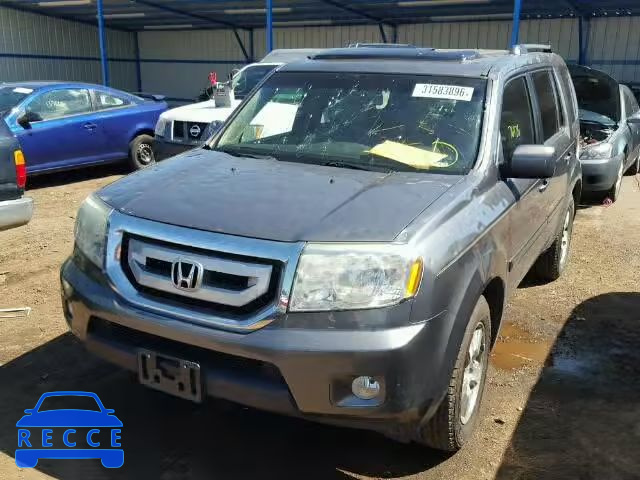 2010 HONDA PILOT EXL 5FNYF4H52AB013862 image 1