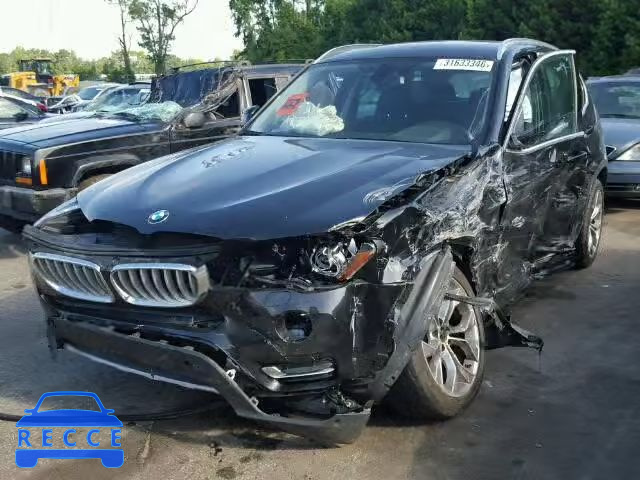 2015 BMW X3 XDRIVE3 5UXWX7C54F0K35496 зображення 9
