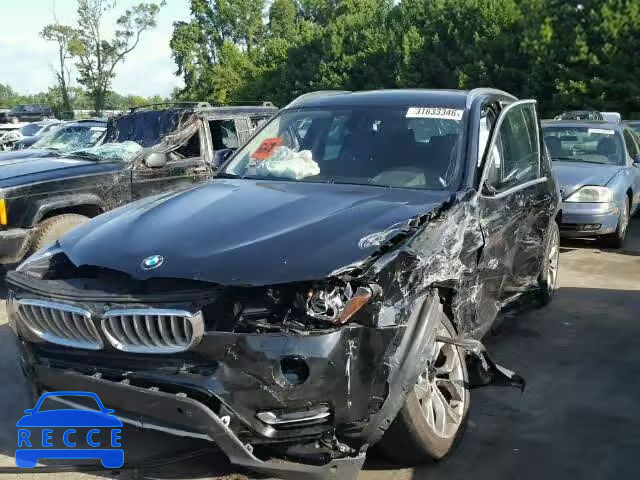 2015 BMW X3 XDRIVE3 5UXWX7C54F0K35496 зображення 1