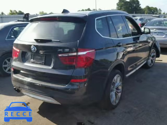 2015 BMW X3 XDRIVE3 5UXWX7C54F0K35496 зображення 3