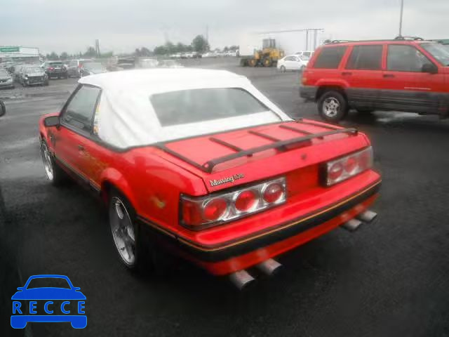 1988 FORD MUSTANG LX 1FABP44A4JF144542 Bild 2