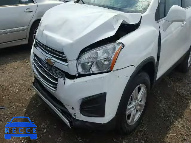 2016 CHEVROLET TRAX 1LT 3GNCJPSB8GL179975 зображення 8