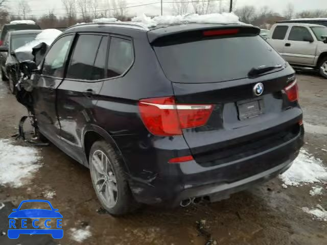 2016 BMW X3 XDRIVE3 5UXWX7C56G0S16563 Bild 2
