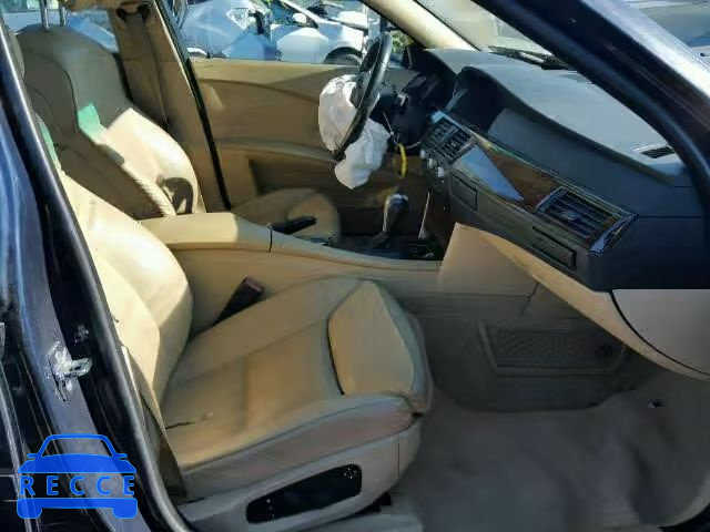 2007 BMW 530I WBANE735X7CM52504 image 4